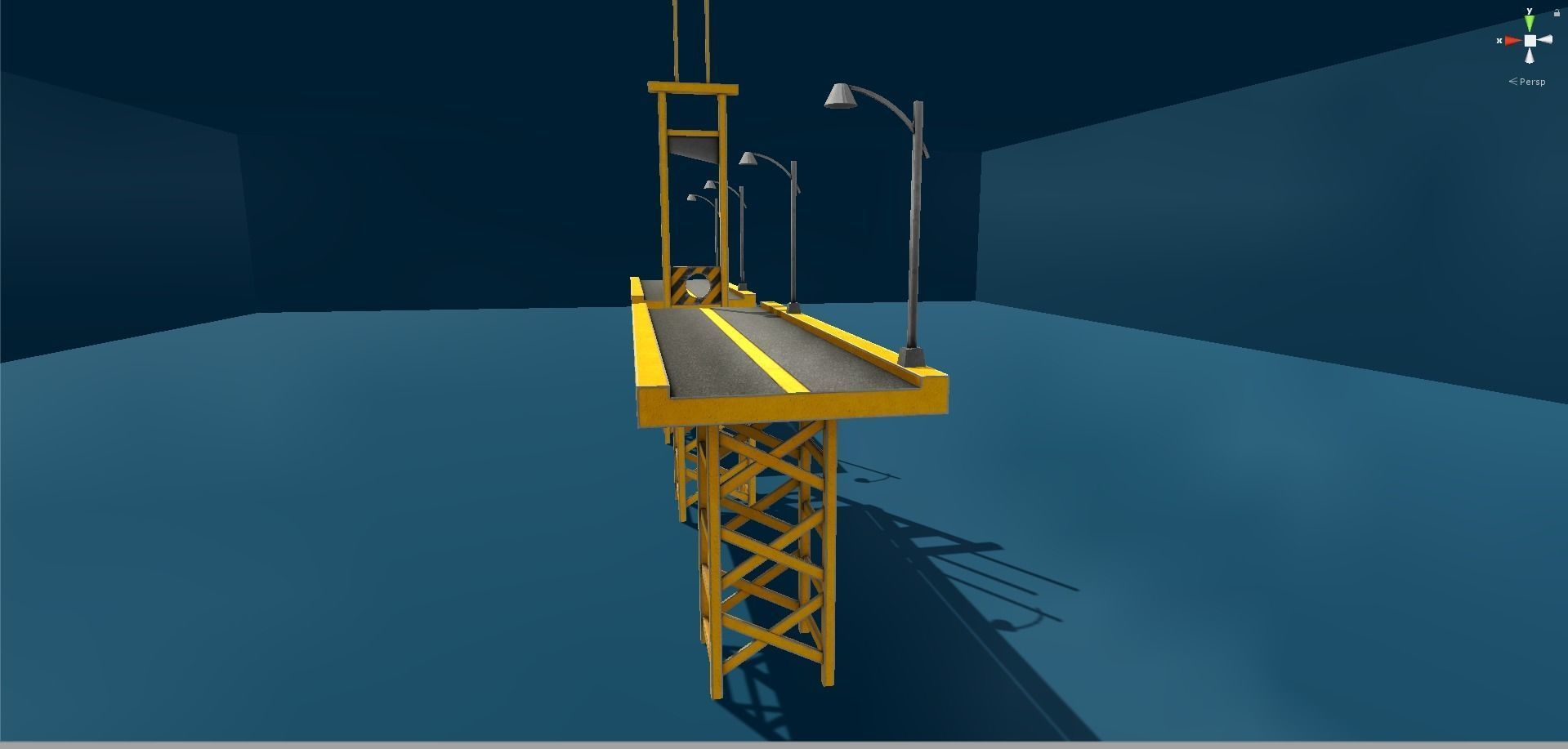 Squid Games Low Poly 3D Model Environment Ready For Mobile Games Low-poly 3D model_1