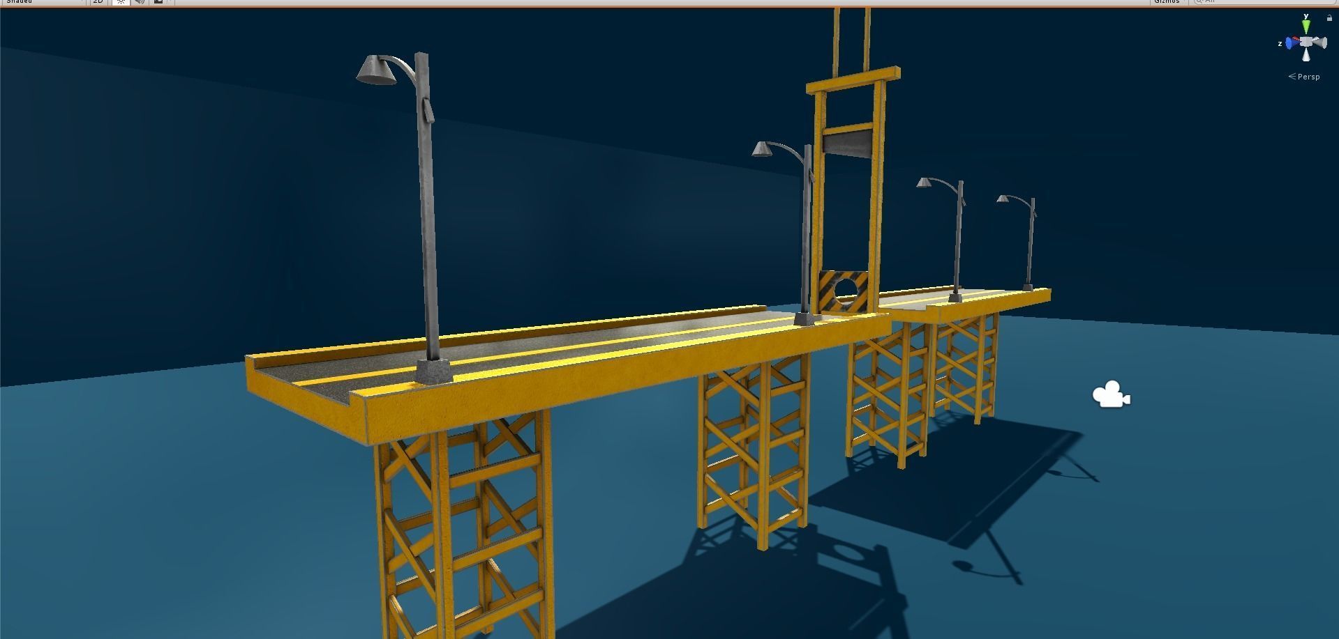 Squid Games Low Poly 3D Model Environment Ready For Mobile Games Low-poly 3D model_13