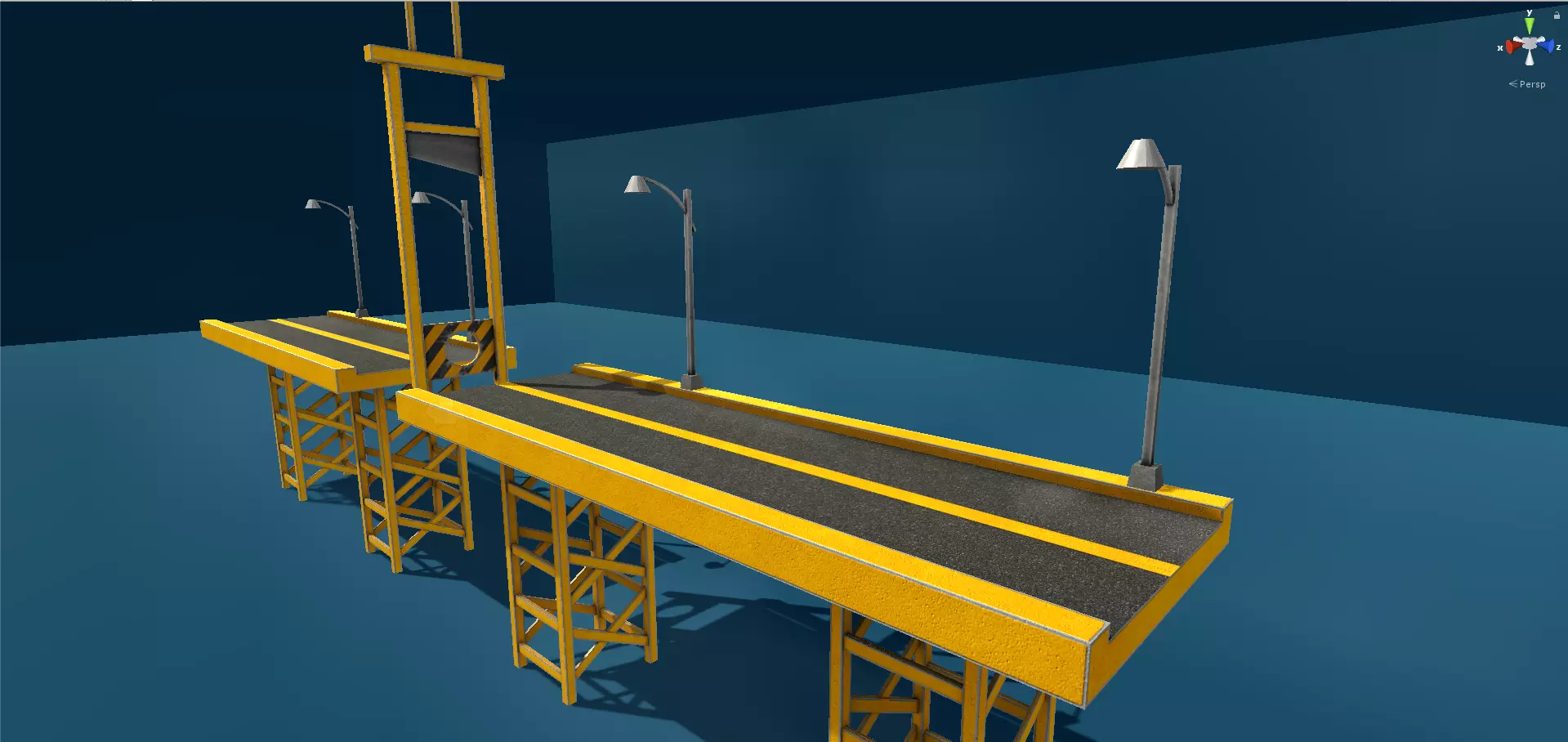 Squid Games Low Poly 3D Model Environment Ready For Mobile Games Low-poly 3D model_0