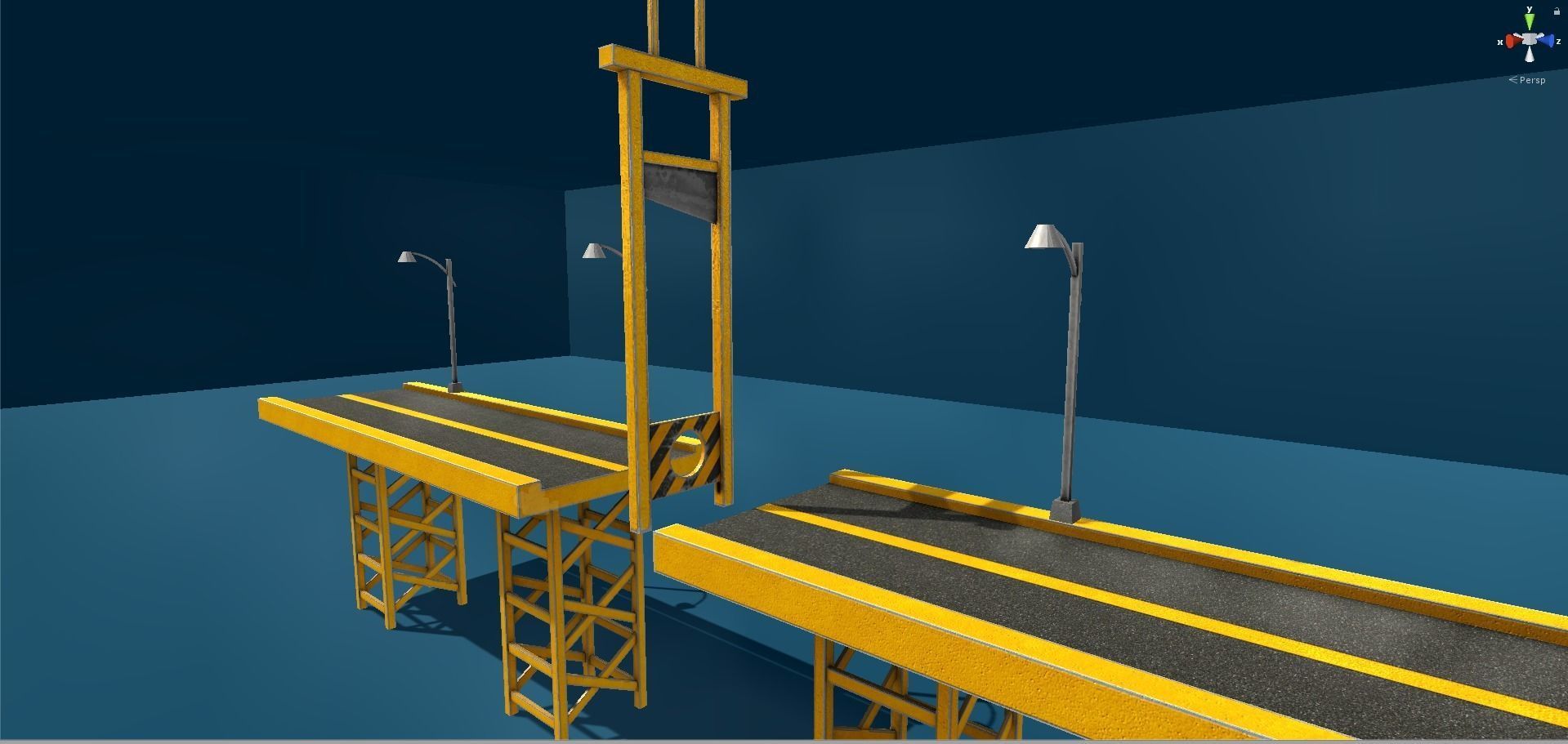 Squid Games Low Poly 3D Model Environment Ready For Mobile Games Low-poly 3D model_10