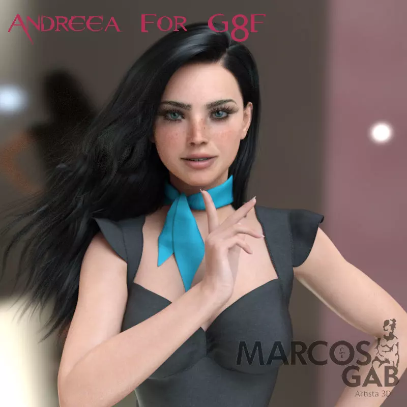 MGAB Andreea for Genesis 8 Female 3D model