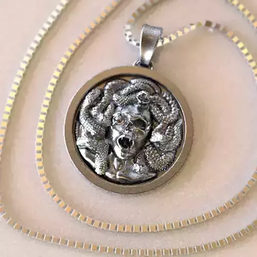 Medusa pendant 