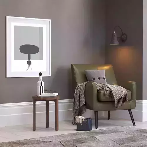 Furniture Decor Set 2 3D model