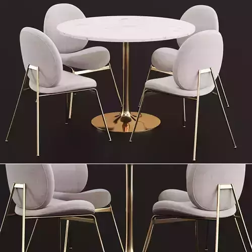 West elm and Crate Barrel Dinning Set I Dining set 05