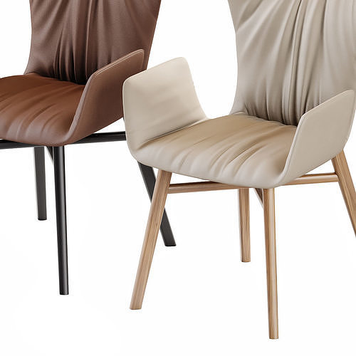 Draenert DEXTER Chair 3D model 4
