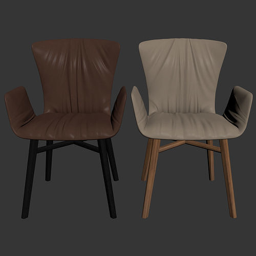 Draenert DEXTER Chair 3D model 5