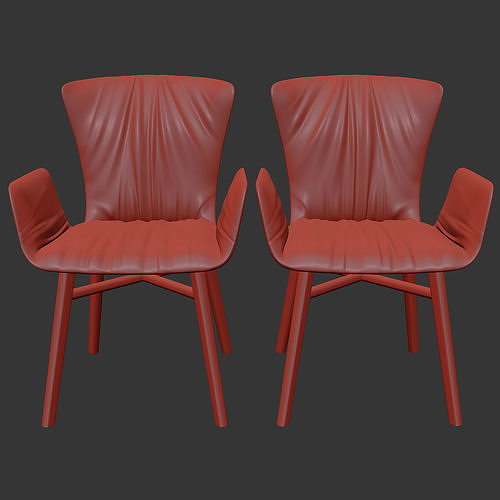 Draenert DEXTER Chair 3D model 6