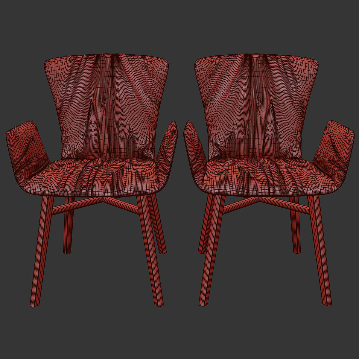 Draenert DEXTER Chair 3D model_6