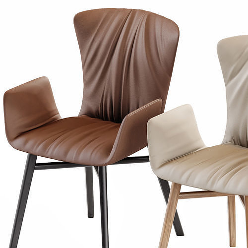 Draenert DEXTER Chair 3D model 2