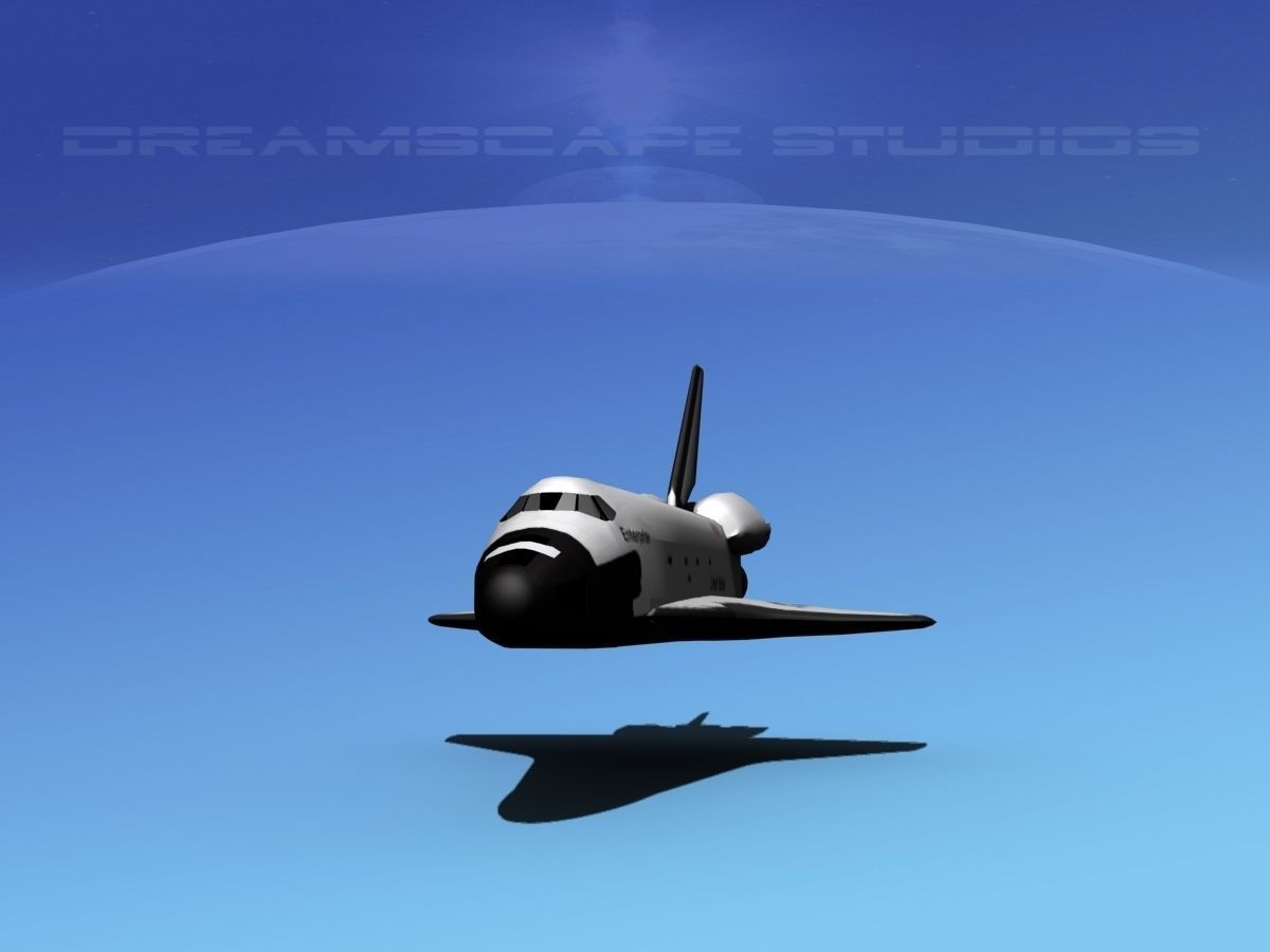 Space Shuttle Enterprise Basic LP 1-1  3D model_2