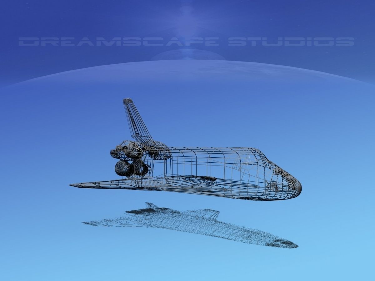Space Shuttle Enterprise Basic LP 1-1  3D model_13