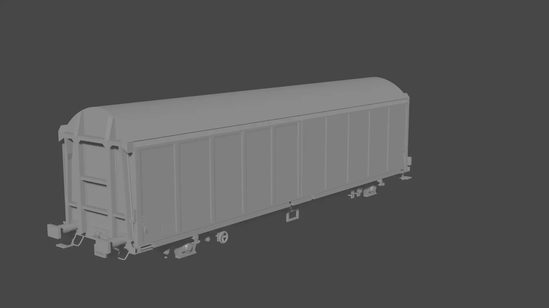 H0 1-87 scale SNCF H38 freight car 3D print model