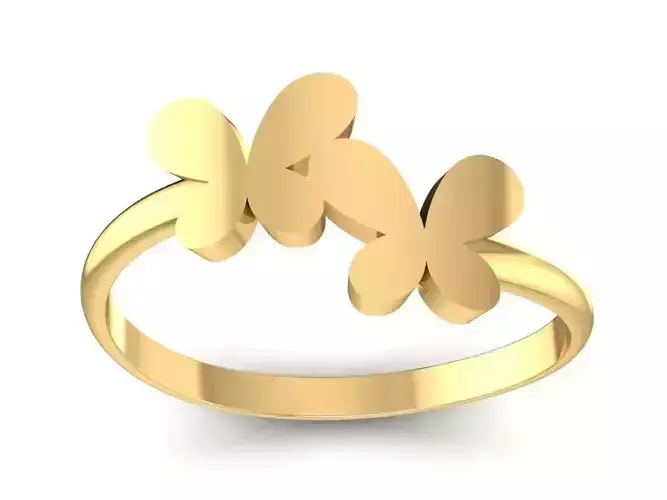 24k butterfly ring 2938