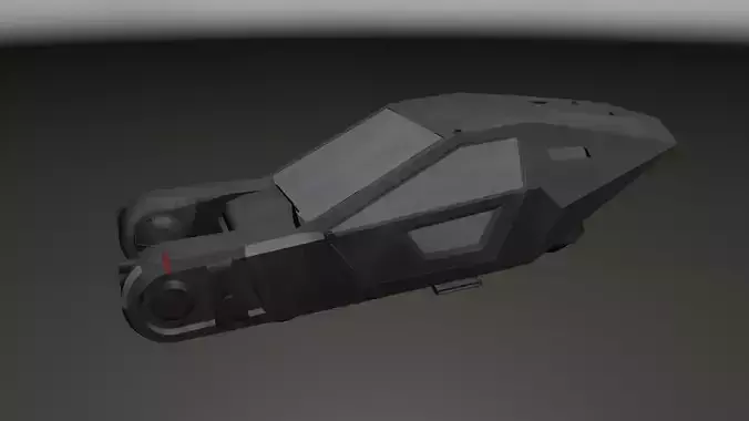 Car LAPD 2048  3D model