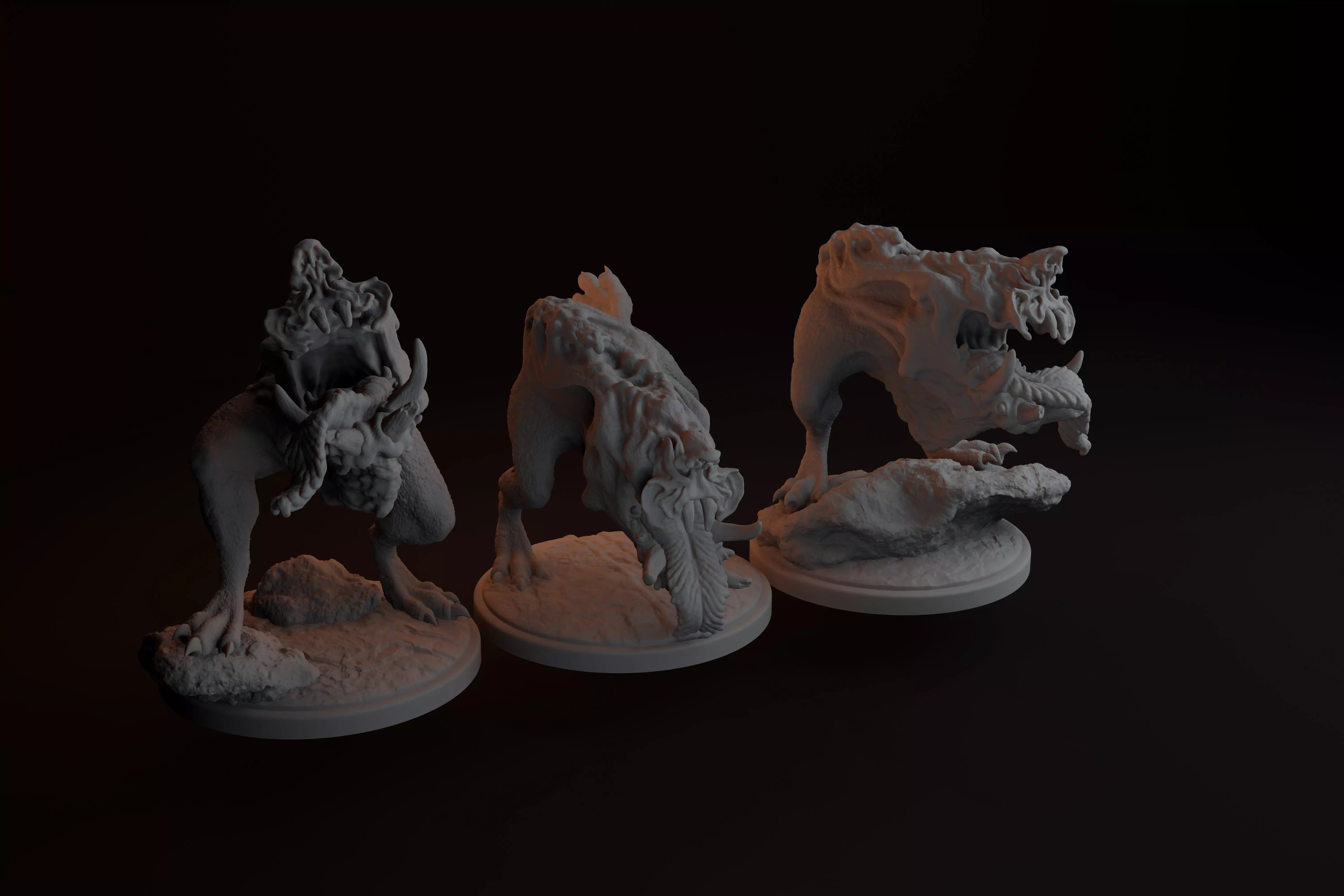 Squig creature for 3d printing 3D print model_0