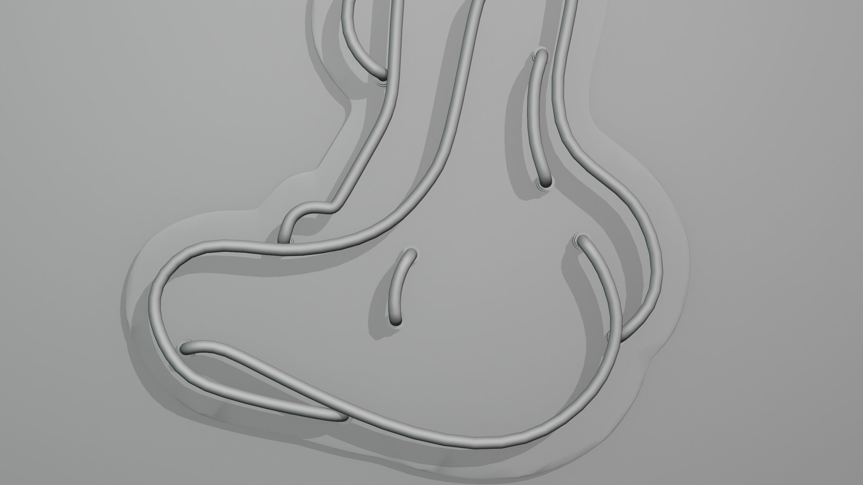 Neon 3D Model 11 - Body Shape 1 3D model_12