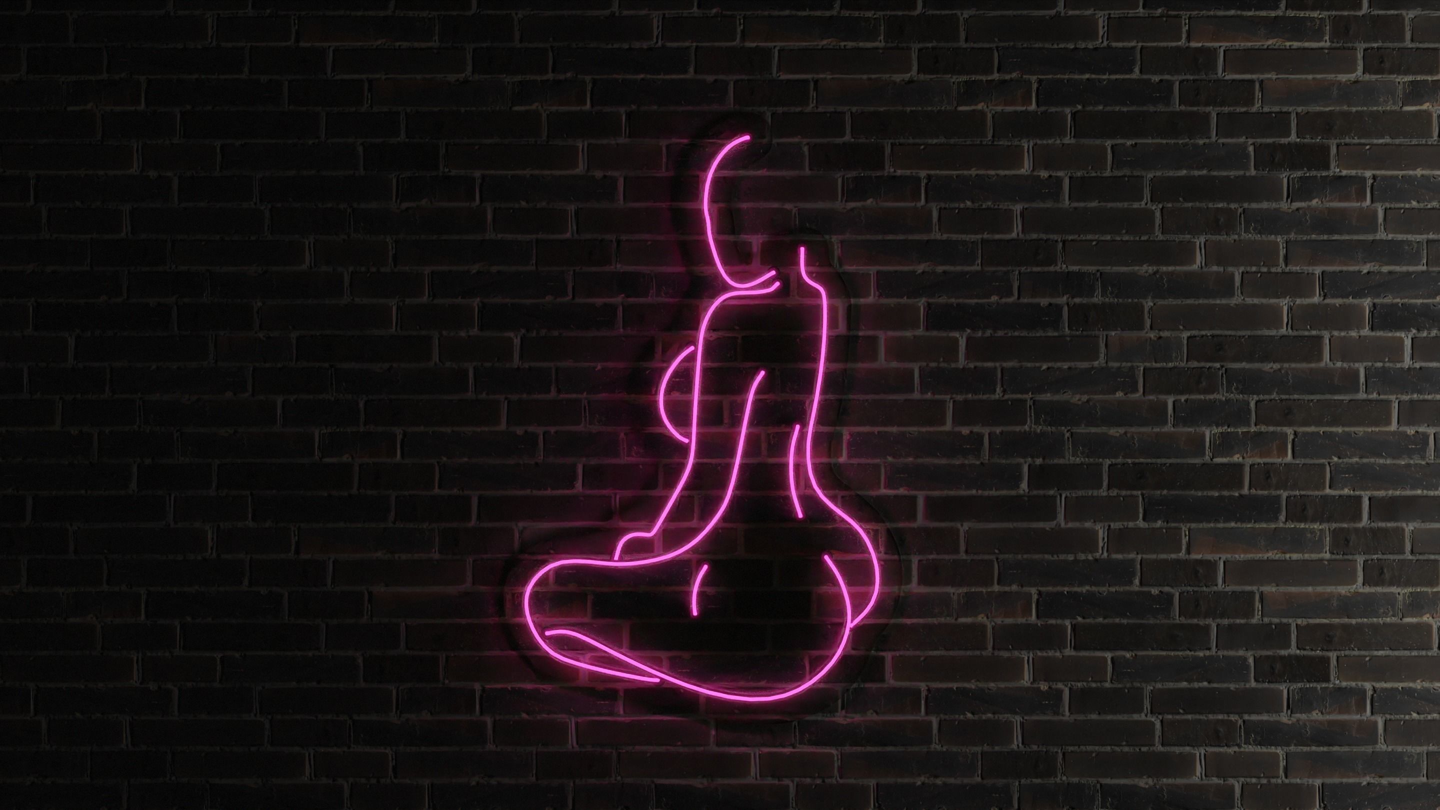 Neon 3D Model 11 - Body Shape 1 3D model_5
