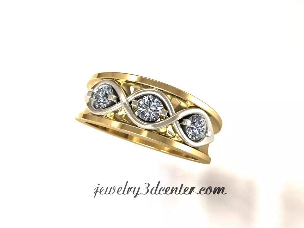 ring rw18 3D print model_0