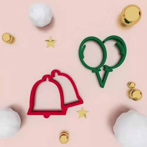 Christmas Cookie Cutter and Accesories 3D print model_0