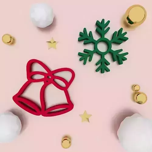 Christmas Cookie Cutter and Accessories 3D print model