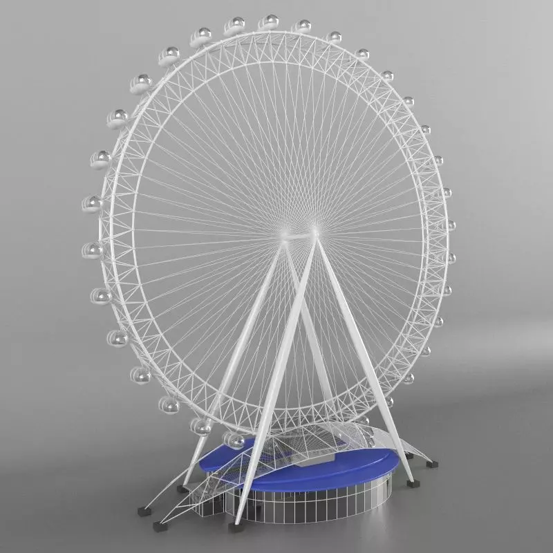 ferris wheel 3D model_0