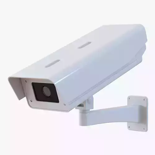 Security camera Free low-poly 3D model