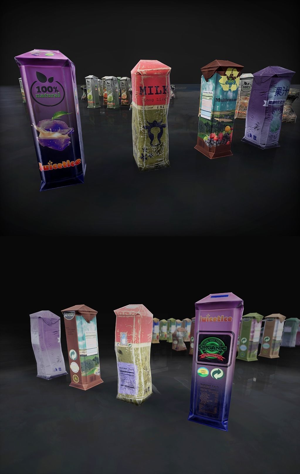 JuiceBox 01 PACK Low-poly 3D model_6