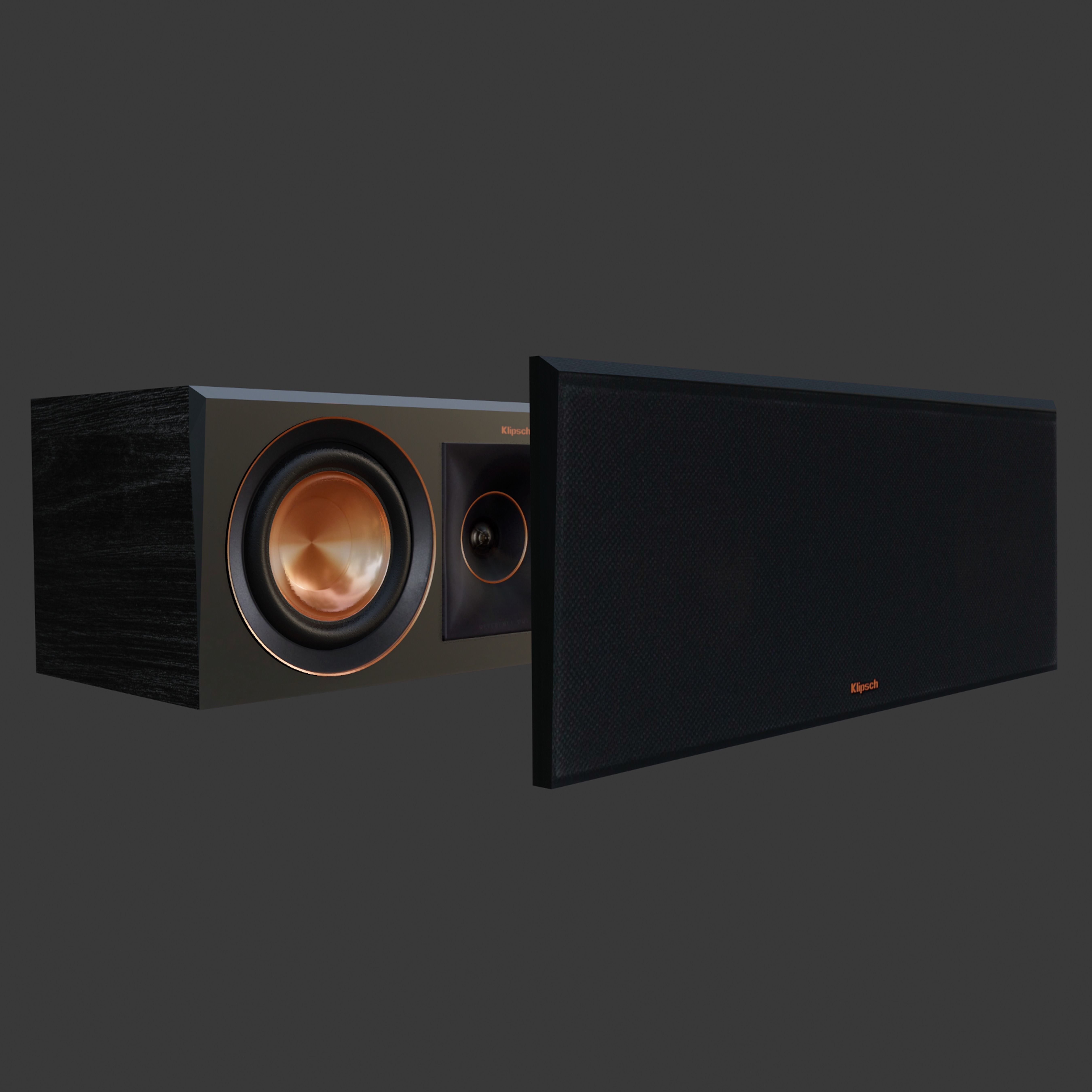Speakers Klipsch Reference Selenium Low-poly 3D model_13