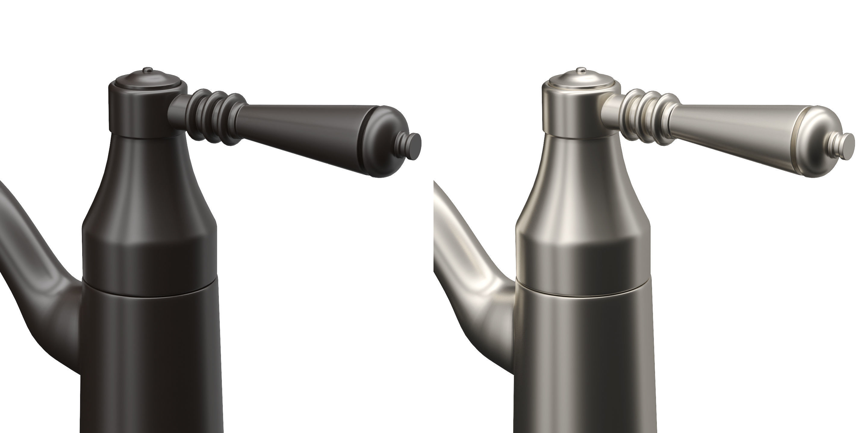 Tresa Two Handle Bridge Kitchen Faucet by Brizo 3D model_4