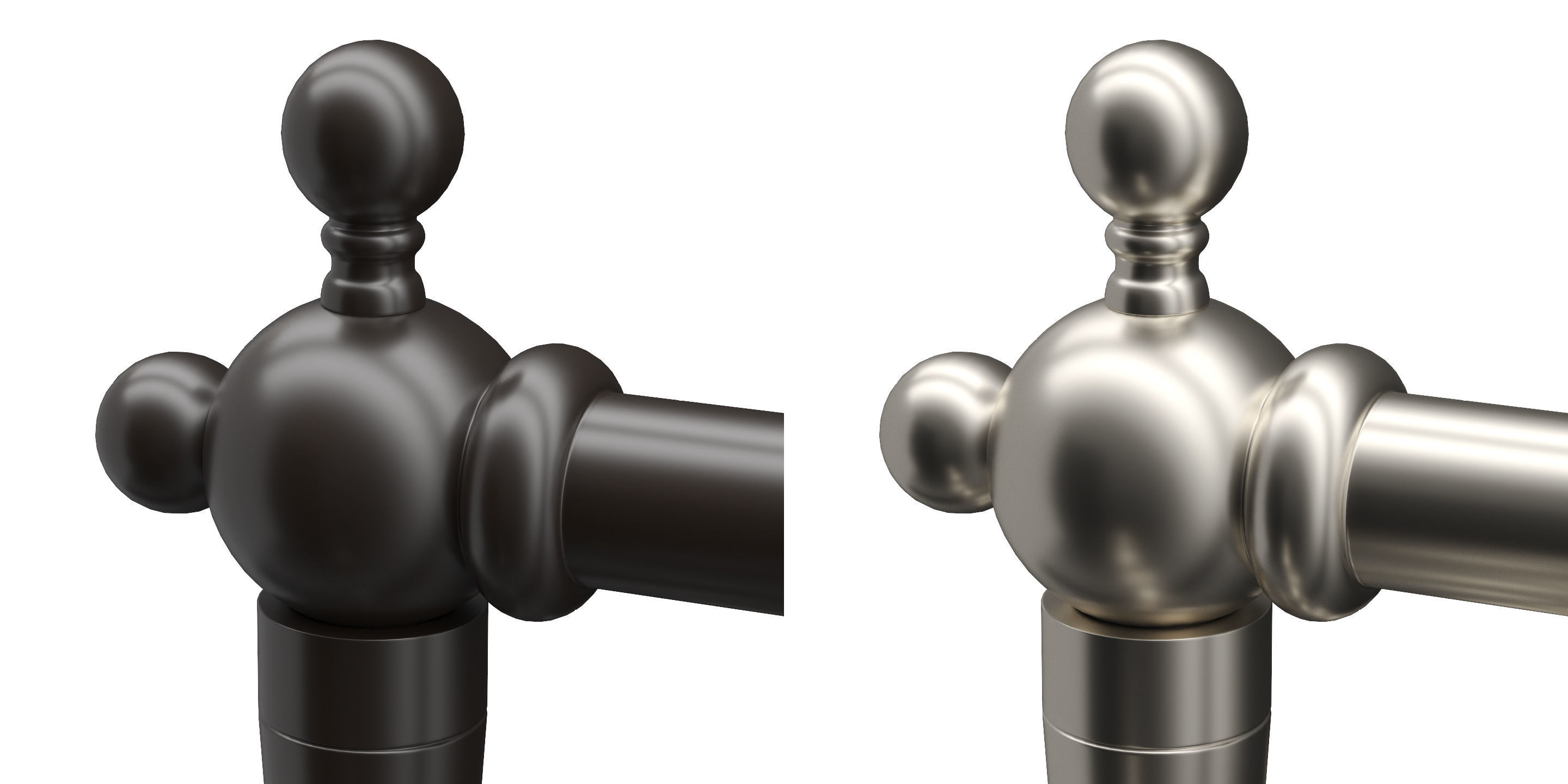 Tresa Two Handle Bridge Kitchen Faucet by Brizo 3D model_10