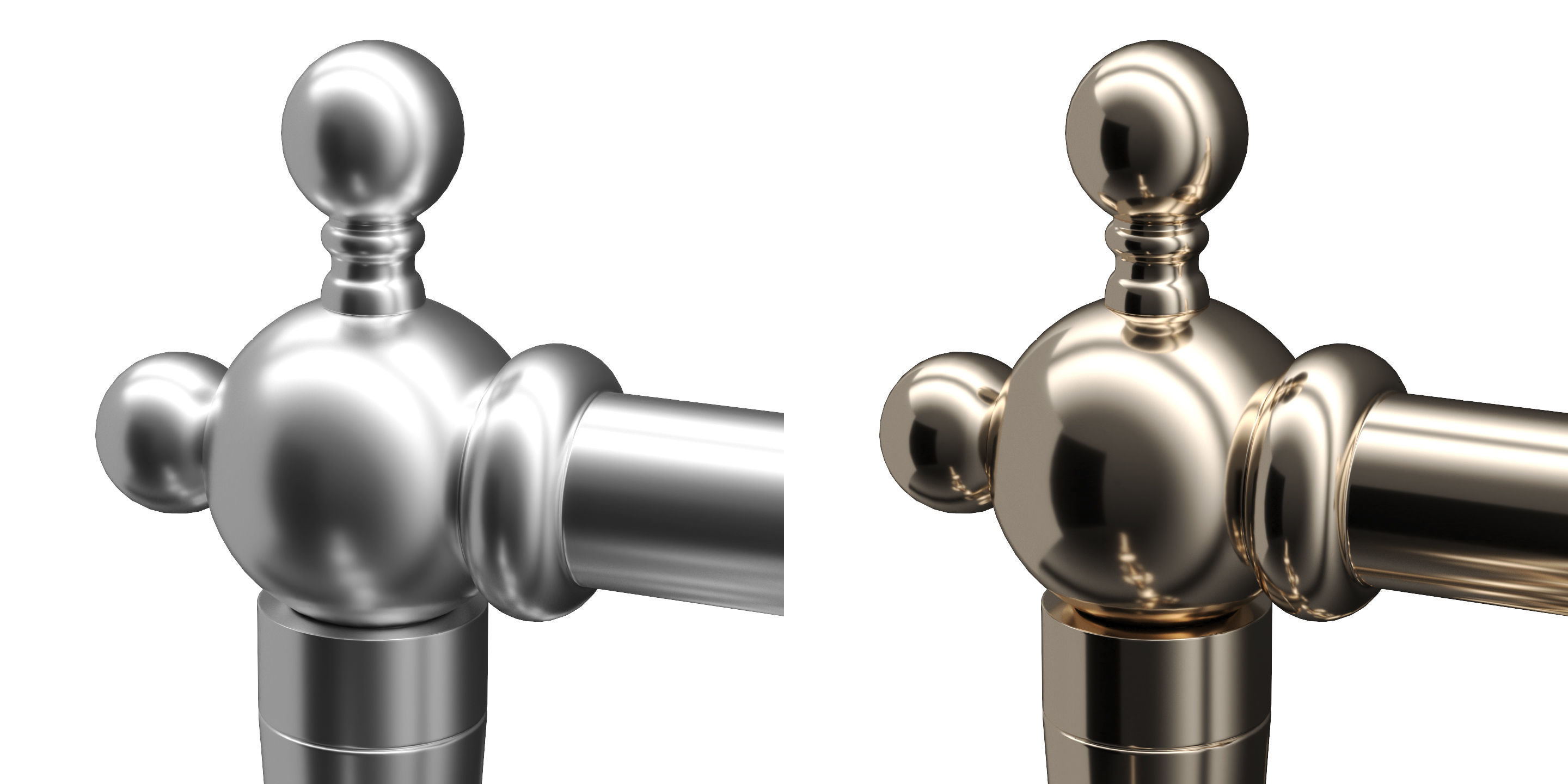 Tresa Two Handle Bridge Kitchen Faucet by Brizo 3D model_11