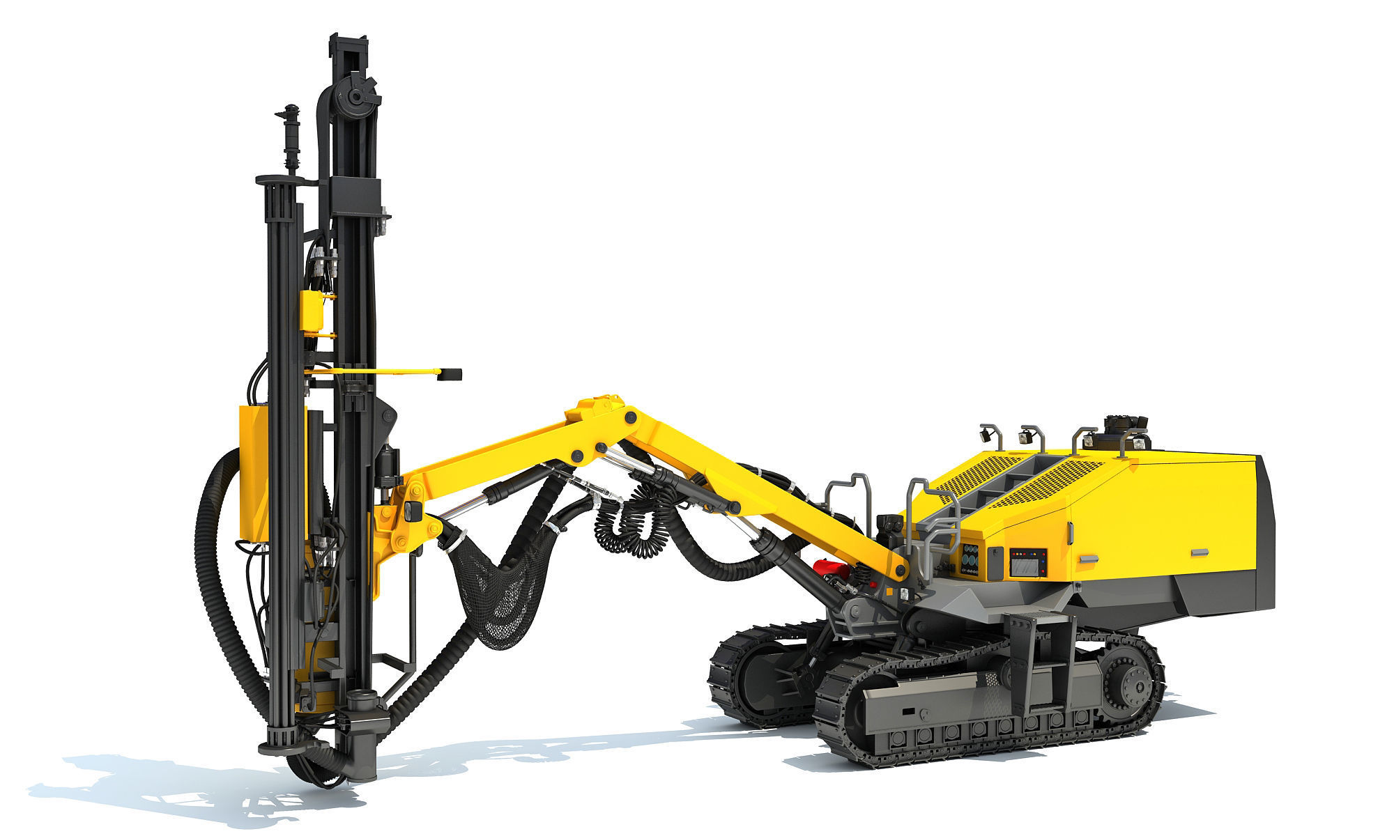 Surface Drilling Rig 3D model_8