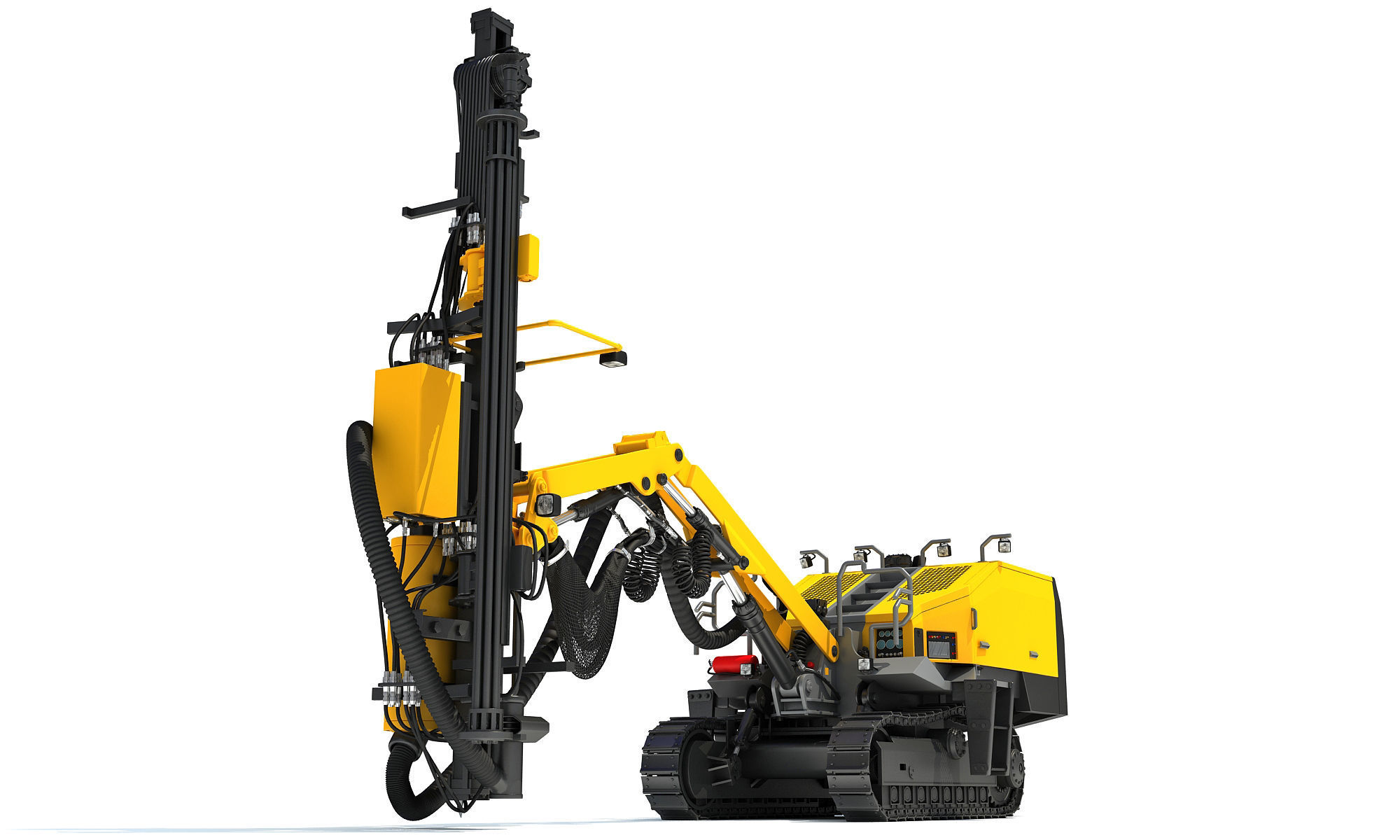 Surface Drilling Rig 3D model_10
