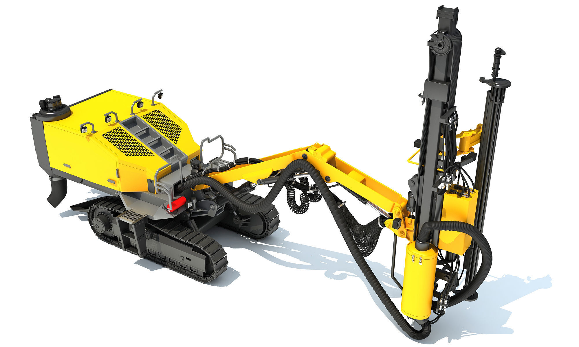 Surface Drilling Rig 3D model_7
