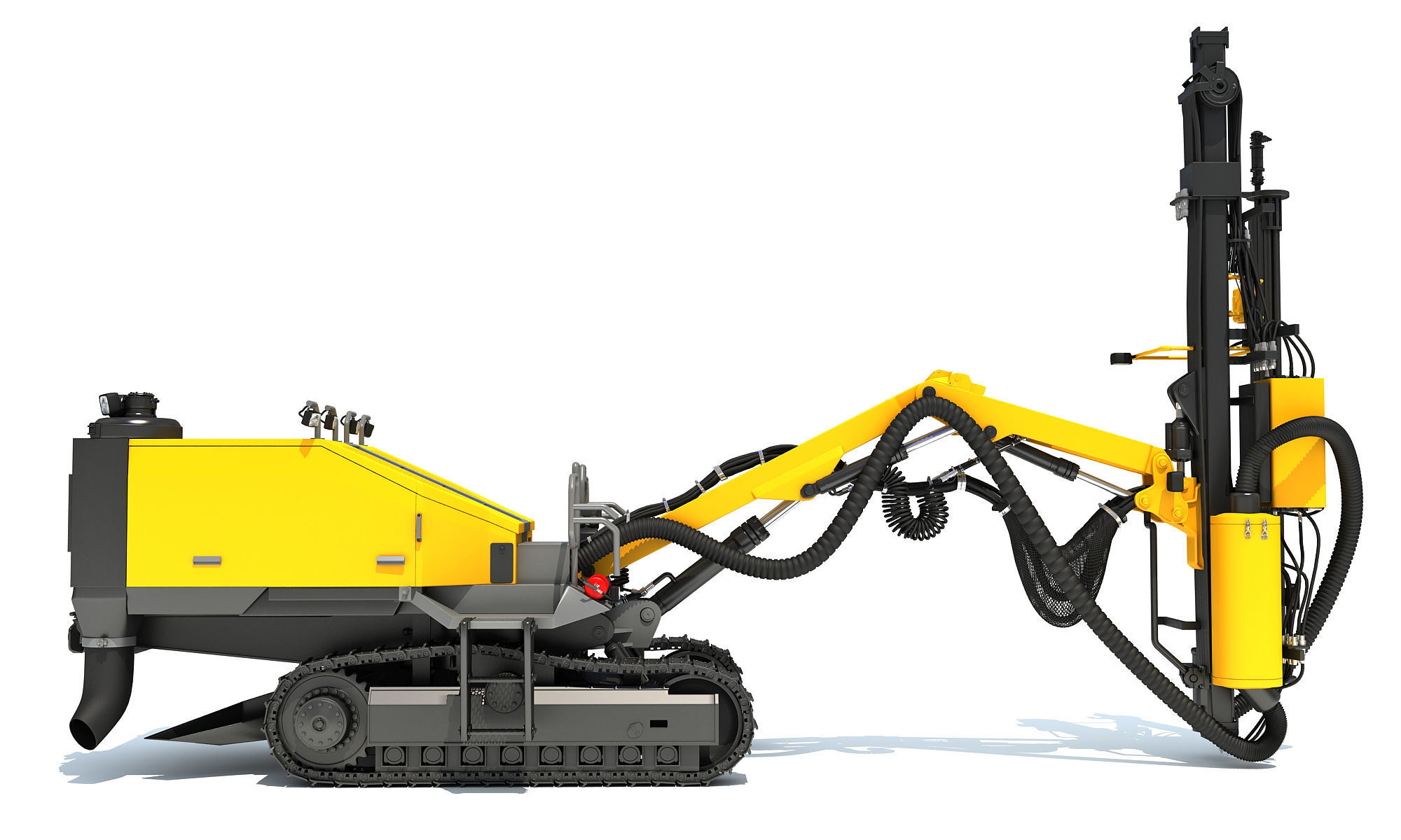 Surface Drilling Rig 3D model_6