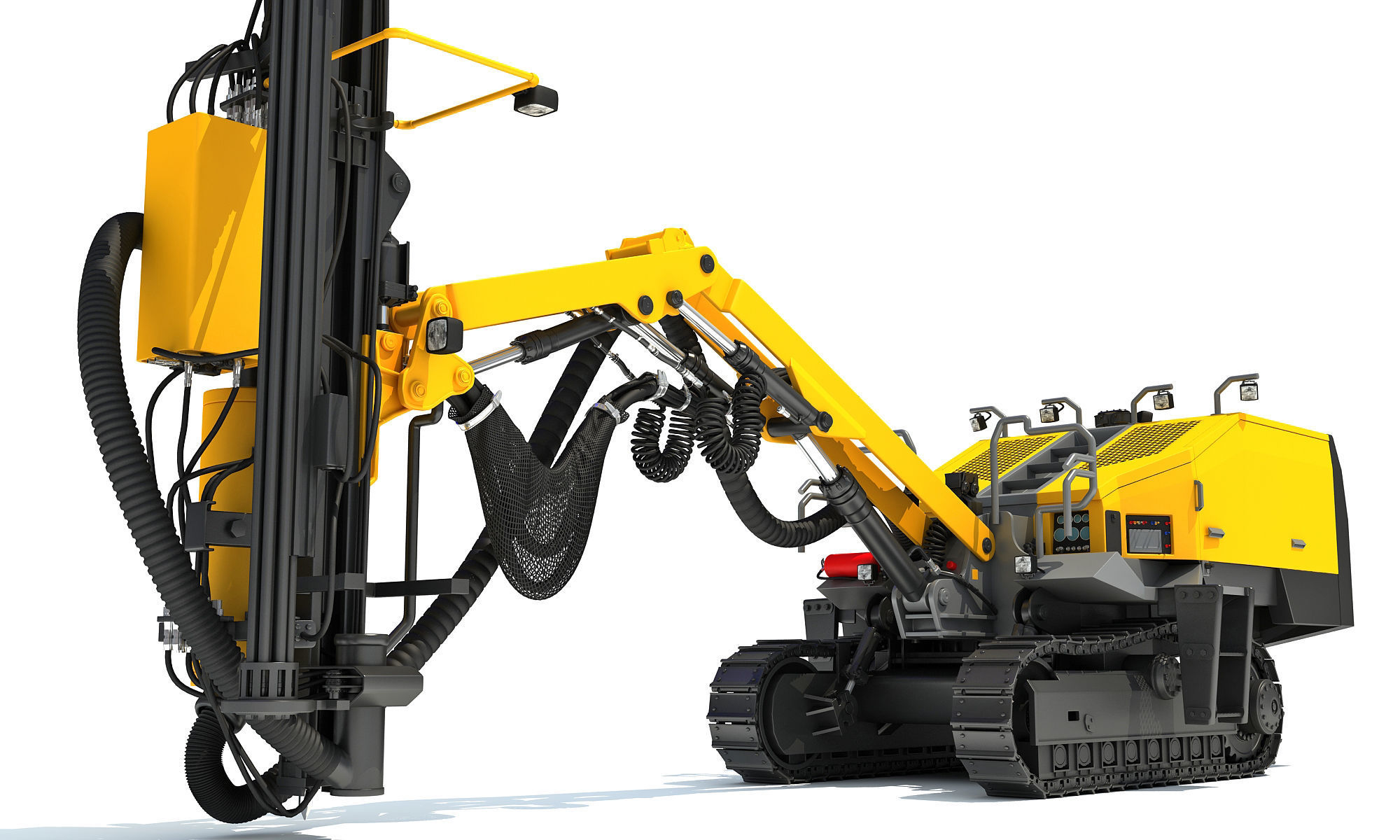 Surface Drilling Rig 3D model_11