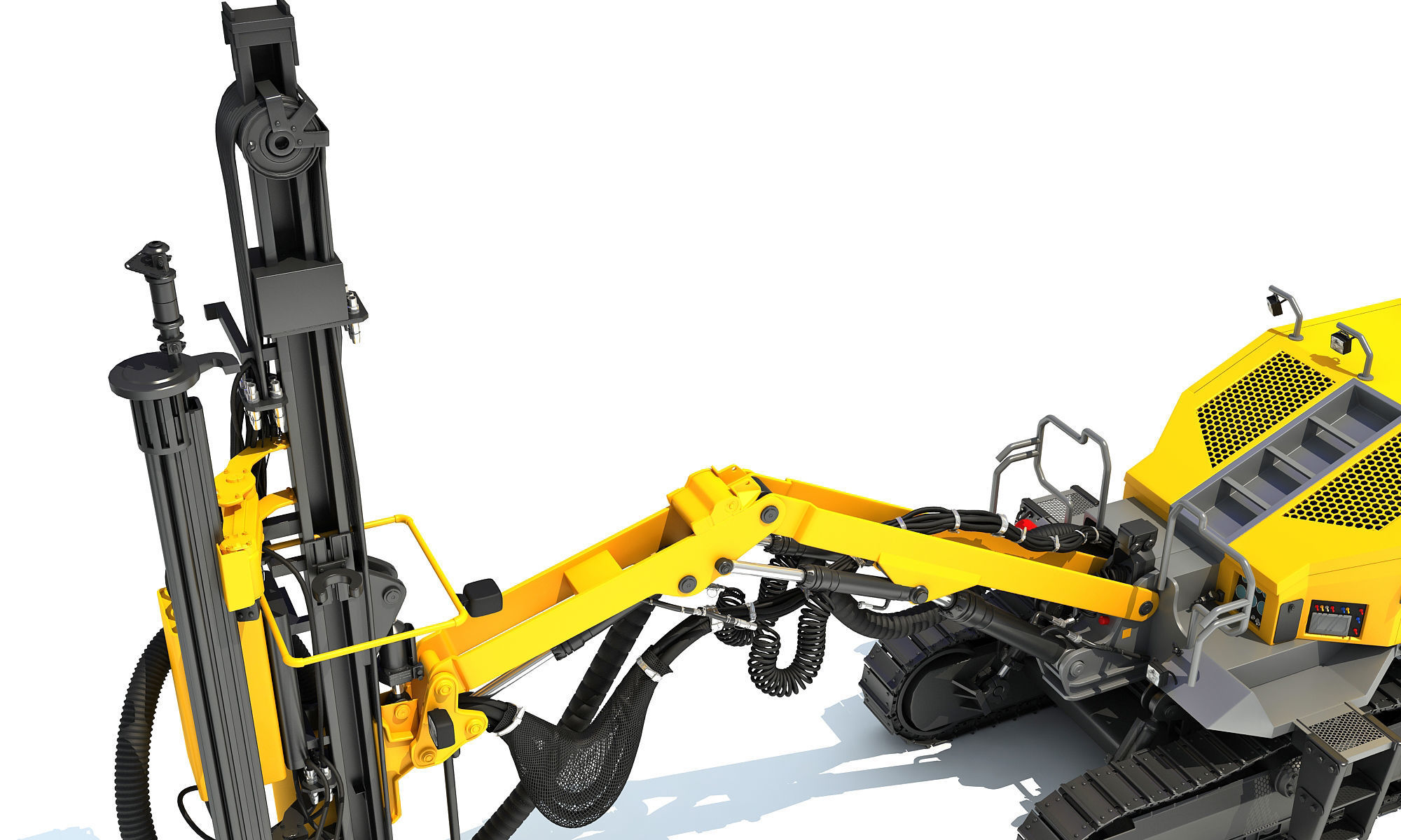 Surface Drilling Rig 3D model_12