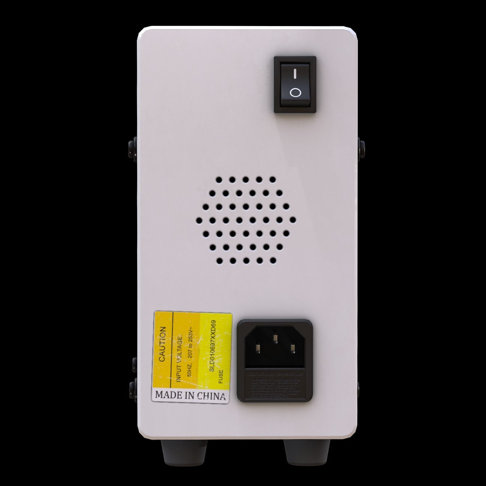 Power Supply Low-poly 3D model_4