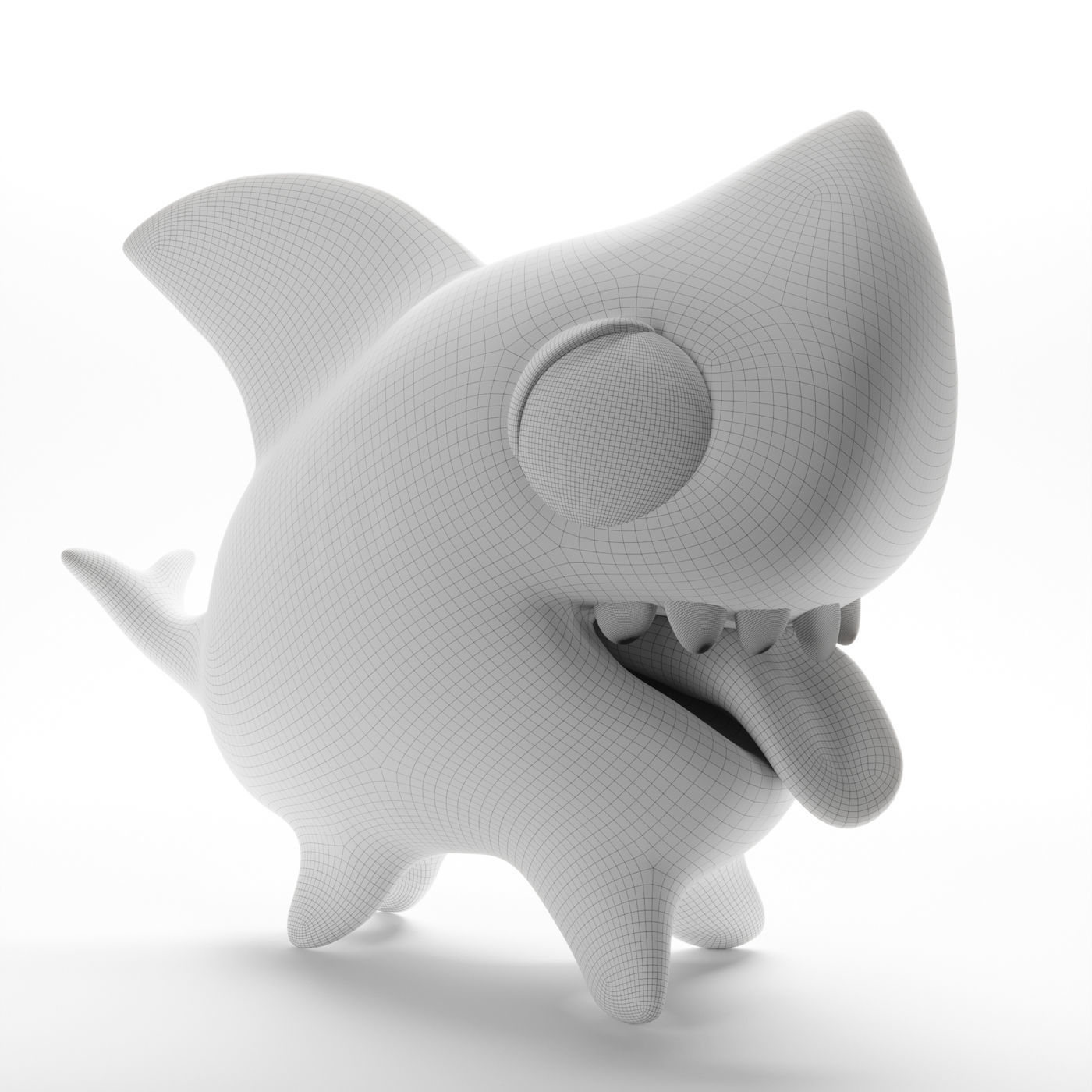 TIBUCAN CHARACTER 3D model_2