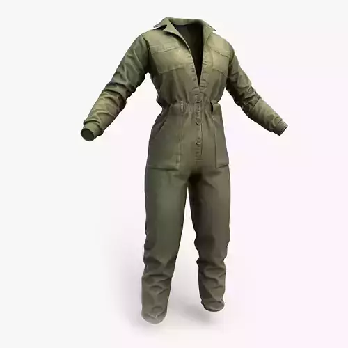 Woman Overalls Game Ready 
