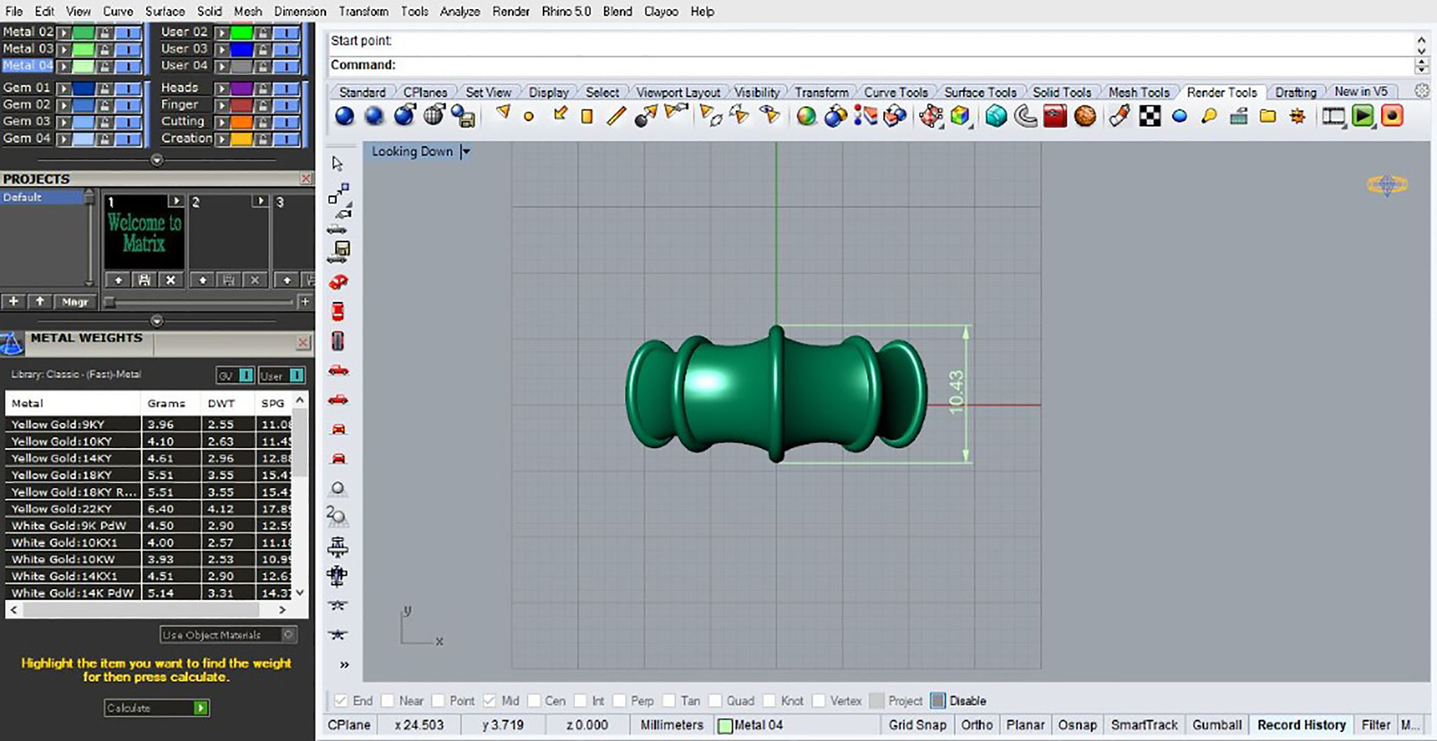 Ring R 03 3D print model_4