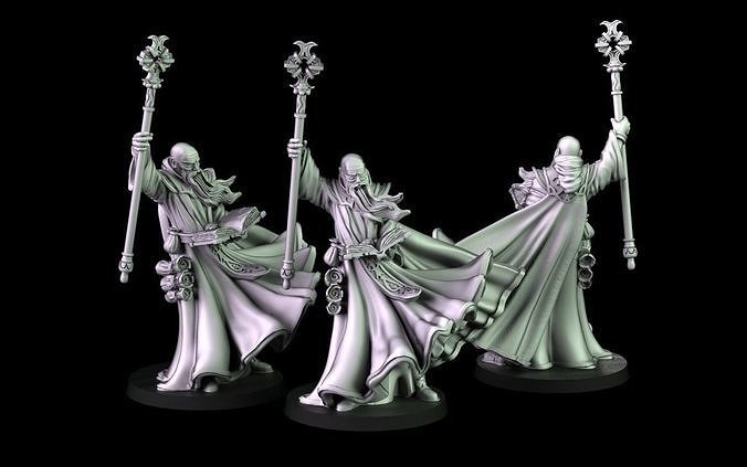 Mage adventurers 3D print model