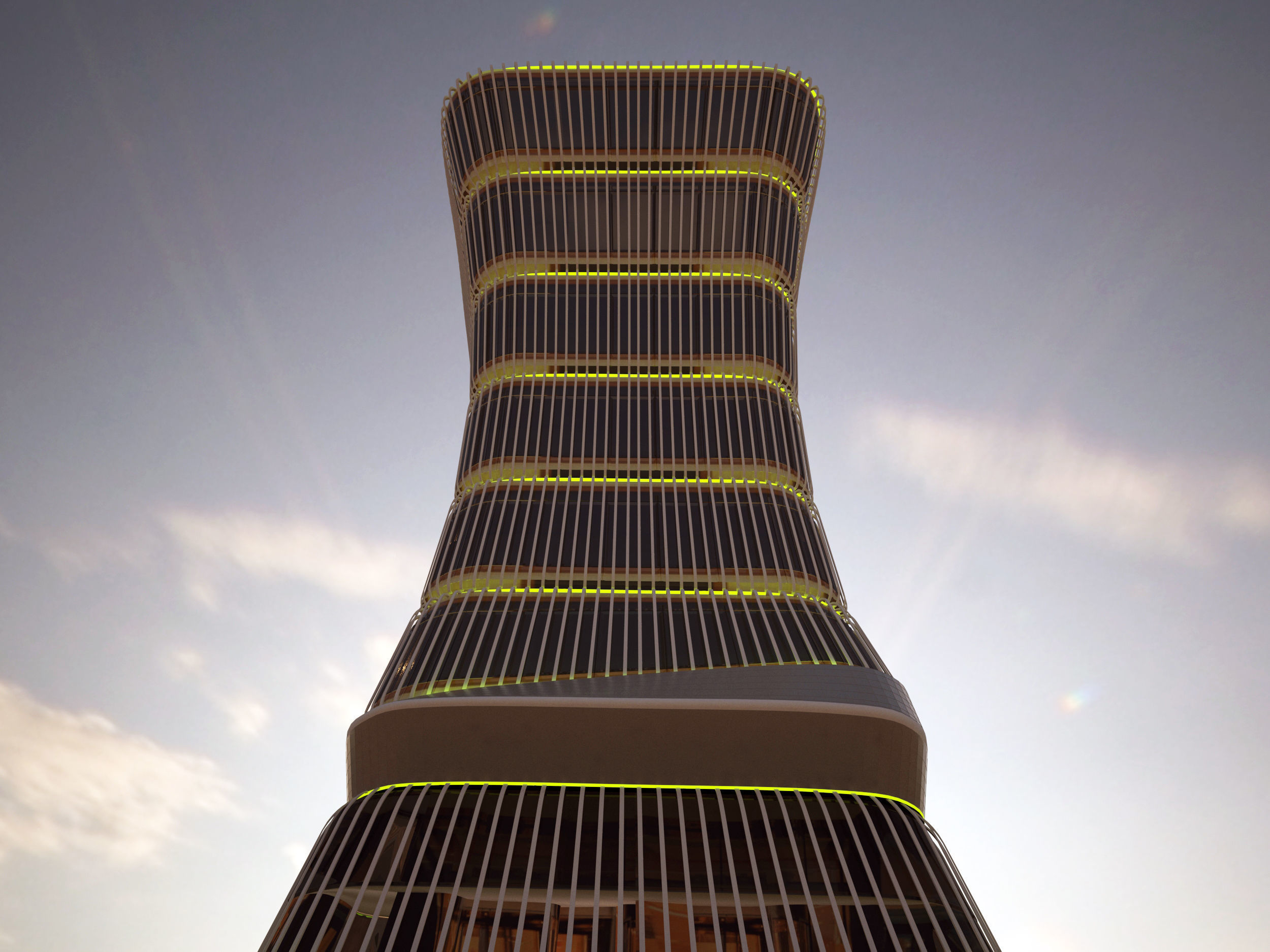 The conceptual Buidling Design 3D model_5