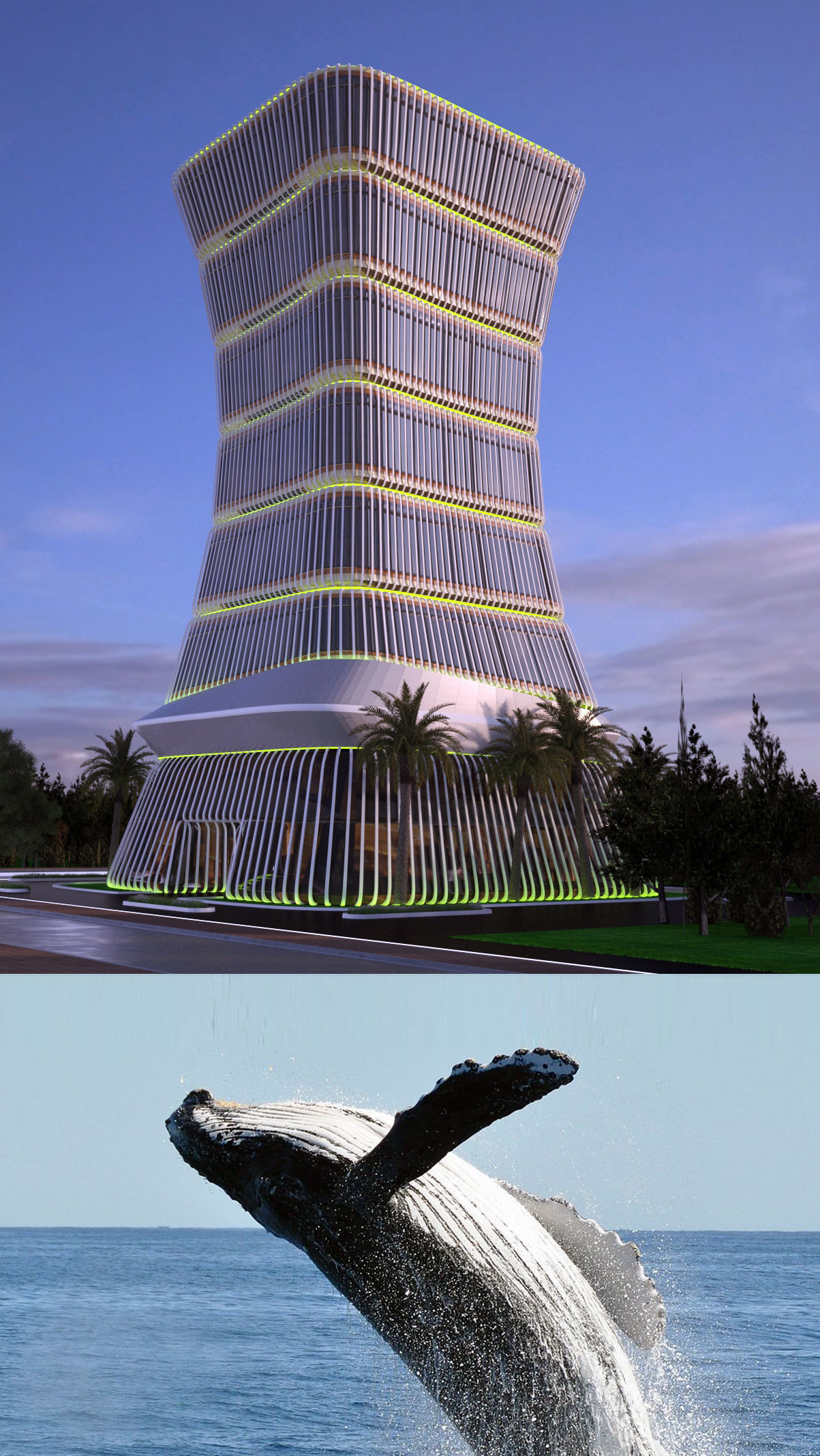 The conceptual Buidling Design 3D model_11