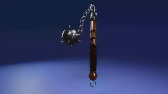 Morgenstern 3D model pen with chain