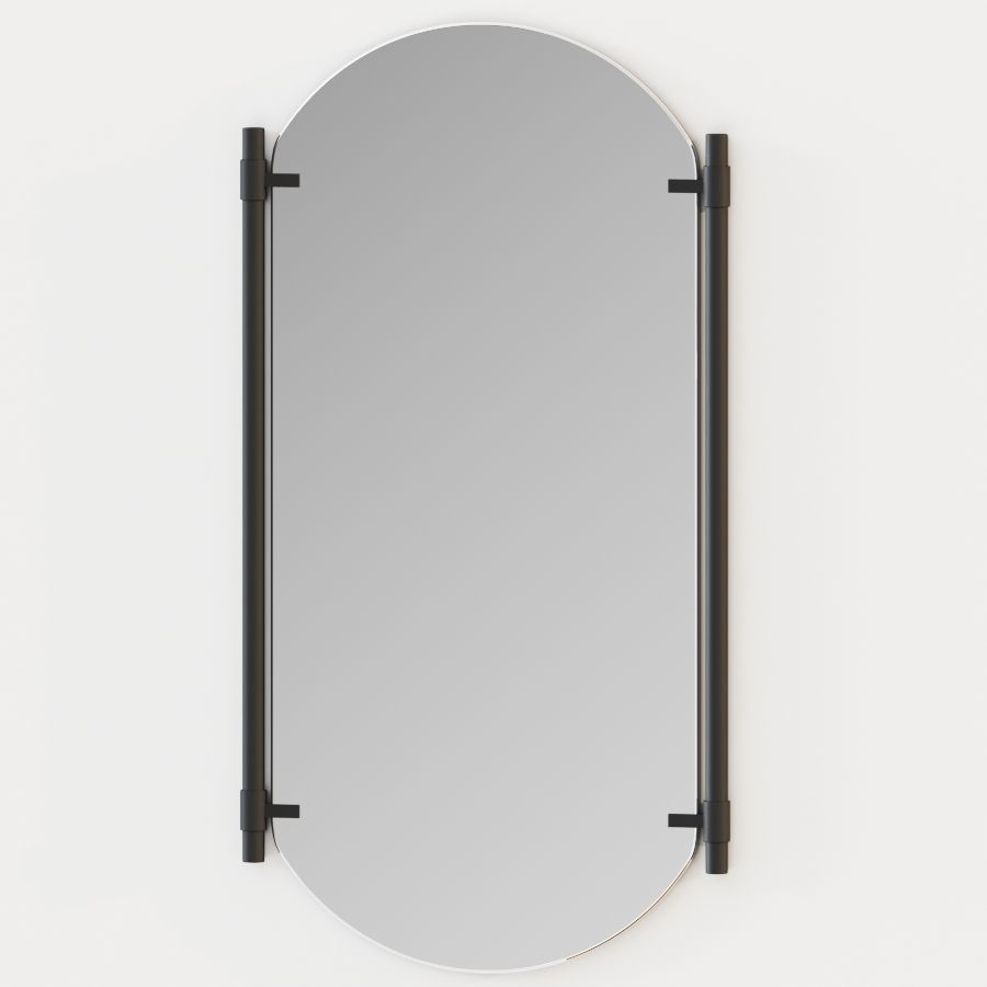 Haven Oval Wall Mirror by Pottery Barn 3D model_1