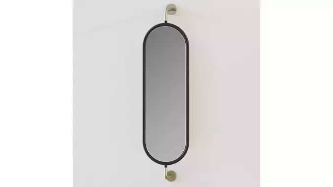 Blaire Oval Mirror With Brackets by Pottery Barn
