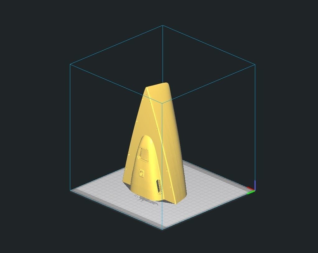 sailing yacht  Platu 25  Beneteau 25 Print Ready  3D print model_5