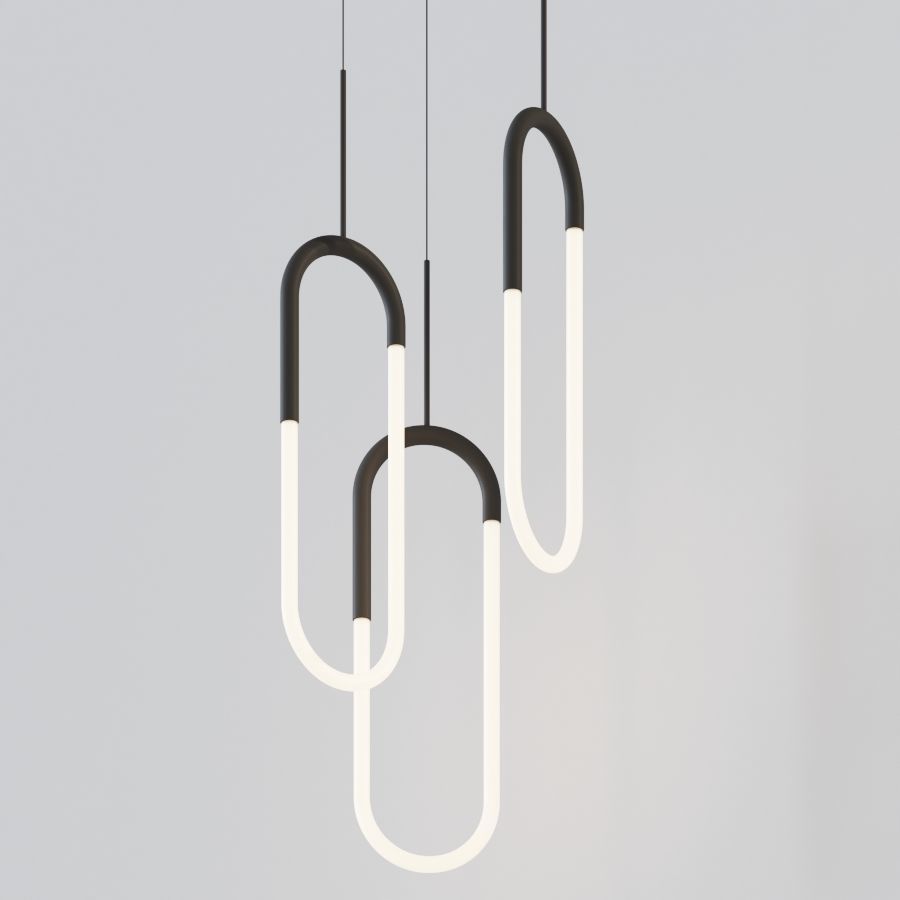Huron Hanging Light by Kuzco Lighting 3D model_2