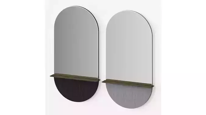 Oval Wall Mirror by Clear Home Design